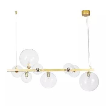 люстра подвесная ARTE LAMP Vincent G9 8х40Вт металл золотистый