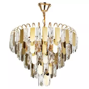 люстра подвесная ARTE LAMP Vivien E27 6х60Вт металл золото