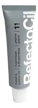 Краска для бровей и ресниц Eyelash &amp; Eyebrow Color 15мл: 1.1 Графит