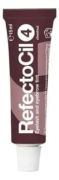 Краска для бровей и ресниц Eyelash &amp; Eyebrow Color 15мл: 4 Каштан