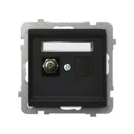 Розетка Ospel GPE-1R/m/33