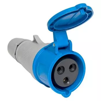 Розетка переносная EKF ps-223-32-220-PRO 223 2P+PE 32А 220В IP44 PROXIMA