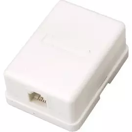 Розетка PROCONNECT 03-0001-4 1 гн. RJ-11(6P-2C), внешняя (50 шт/уп)