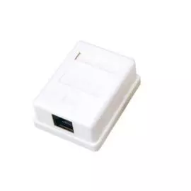 Розетка Rexant 03-0121 1-порт RJ-45 (8P8C), cat 5e, внешняя (25шт)