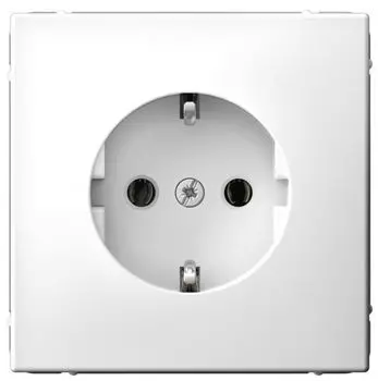 Розетка с заземлением Systeme Electric GAL000143 ArtGallery 16А, механизм, белый