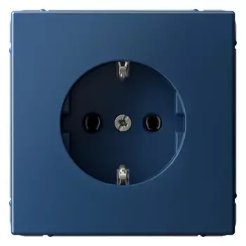 Розетка с заземлением Systeme Electric GAL001143 ArtGallery 16А, механизм, Аквамарин