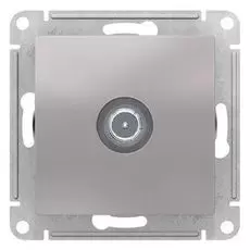 Розетка Schneider Electric ATN000391 AtlasDesign, TV, оконечная, 1DB, механизм, алюминий