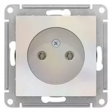 Розетка Schneider Electric ATN000441 AtlasDesign, без заземления, 16А, механизм, жемчуг