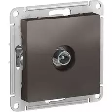 Розетка Schneider Electric ATN000691 AtlasDesign, TV, оконечная, 1DB, механизм, мокко