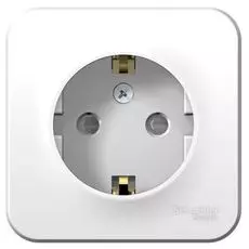Розетка Schneider Electric BLNRA011121 с/з со шторками 16А, 250В, изолир. пластина (белый) наруж