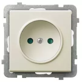 Розетка Ospel GP-1RP/m/27