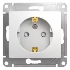 Розетка Schneider Electric GSL000145 с заземлением со шторками