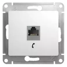 Розетка Schneider Electric GSL000181T телефонная RJ11