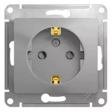 Розетка Schneider Electric GSL000345 с заземлением со шторками