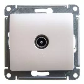 Розетка Schneider Electric GSL000691 оконечная 1DB перламутр