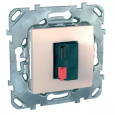 Розетка Schneider Electric MGU5.486.25ZD Unica беж аудио