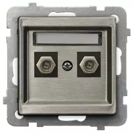 Розетка Ospel GPA-2RMF/m/37