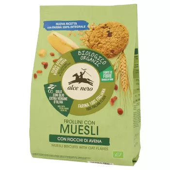 Печенье Alce Nero ORGANIC с мюсли 250 г