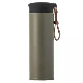 термос WALMER Khaki 0,45л нерж.сталь, пластик, силикон