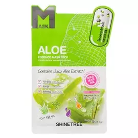 SHINETREE Маска для лица с экстрактом алоэ вера 25.0