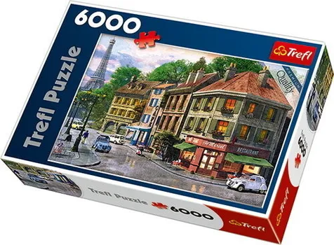 Трефл, пазл, Улица Парижа, 6000 шт. Trefl