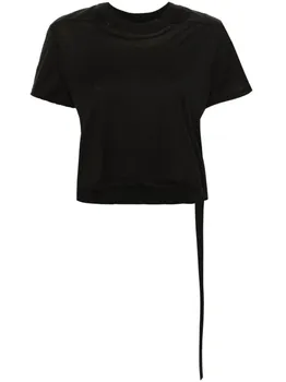 Укороченная футболка Level T Rick Owens DRKSHDW, черный