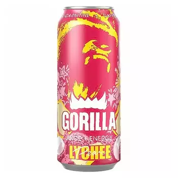 Энергетические и спортивные напитки Gorilla