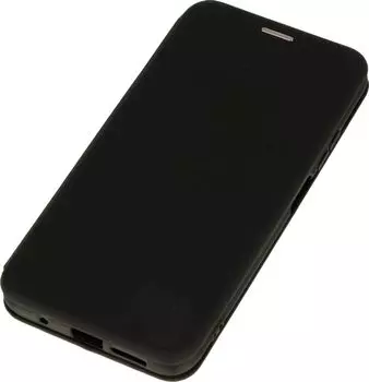 Чехол-книжка BoraSCO для смартфона Xiaomi Redmi 9T, искусственная кожа/микрофибра, черный (40061)
