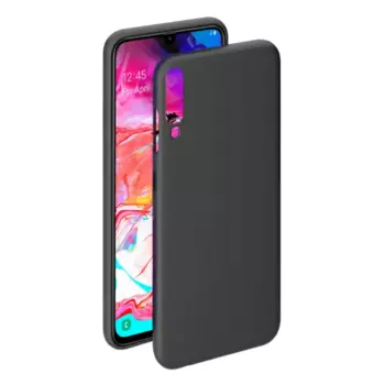 Чехол-книжка Deppa Gel Color для смартфона Samsung Galaxy A70 (2019), силикон, черный (30986)
