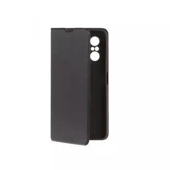 Чехол-книжка Red Line для смартфона Xiaomi Poco F3/Mi 11i, силикон/искусственная кожа, черный (УТ000024092)
