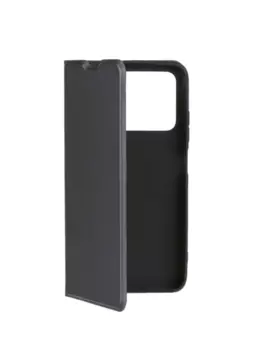 Чехол-книжка Red Line Unit NEW для смартфона Xiaomi Poco M4 Pro 4G, силикон, черный (УТ000030770)