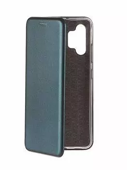 Чехол-книжка Red Line Unit для смартфона Samsung Galaxy A32, искусственная кожа/полиуретан, зеленый (УТ000024789)