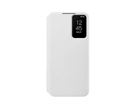 Чехол-книжка Samsung SmartClearViewCover для смартфона Samsung Galaxy S22+, белый (EF-ZS906CWEGRU)