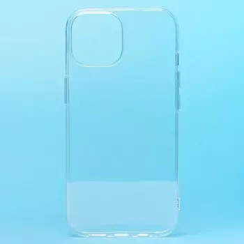 Чехол-накладка Activ ASC-101 Puffy 0.9мм для смартфона Apple iPhone 15, силикон, прозрачный (224848)