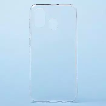 Чехол-накладка Activ ASC-101 Puffy 0.9мм для смартфона Samsung SM-M215 Galaxy M21/SM-M307 Galaxy M30s, силикон, прозрачный (116973)