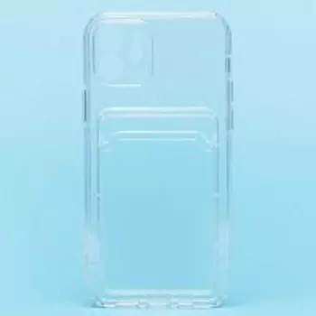 Чехол-накладка Activ для смартфона Apple iPhone 12, силикон, прозрачный (205455)