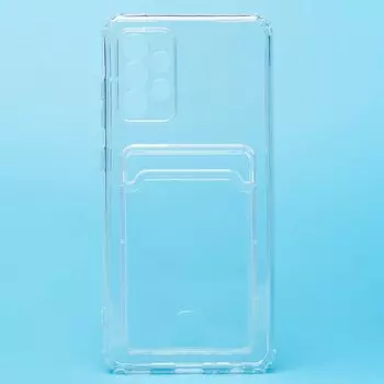 Чехол-накладка Activ для смартфона Samsung SM-A525 Galaxy A52, силикон, прозрачный (210433)