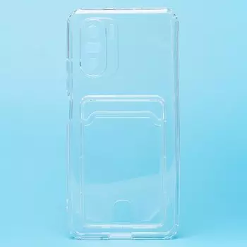 Чехол-накладка Activ для смартфона Xiaomi Poco F3, силикон, прозрачный (210443)
