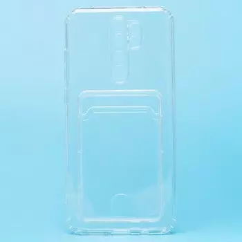 Чехол-накладка Activ для смартфона Xiaomi Redmi Note 8 Pro, силикон, прозрачный (210445)