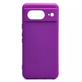 Чехол-накладка Activ Full Original Design для смартфона Google Pixel 8, силикон, фиолетовый (226337)