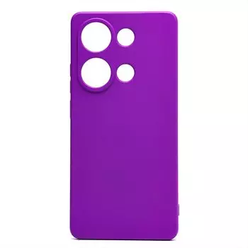 Чехол-накладка Activ Full Original Design для смартфона Poco M6 Pro 4G, силикон, фиолетовый (228310)