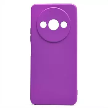 Чехол-накладка Activ Full Original Design для смартфона Xiaomi Redmi A3, силикон, фиолетовый (228723)