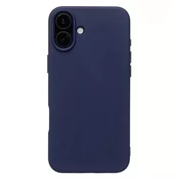 Чехол-накладка Activ Full Original Design для смартфона Apple iPhone 16 Plus, силикон, темно-синий (234482)