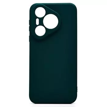 Чехол-накладка Activ Full Original Design для смартфона Huawei Pura 70 Global, силикон, темно-зеленый (232837)