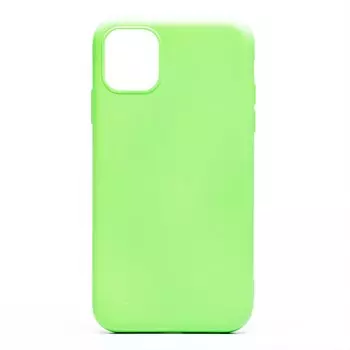 Чехол-накладка Activ Full Original Design для смартфона Apple iPhone 11, силикон, зеленый (208951)