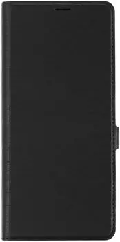 Чехол-книжка BoraSCO для смартфона Xiaomi Poco C40, искусственная кожа, черный (70748)