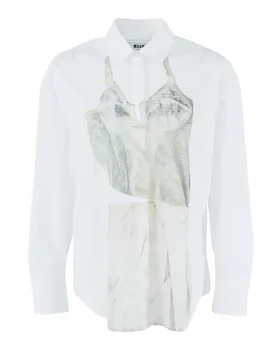 хлопковая рубашка MSGM