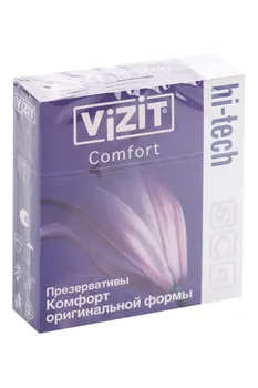 Презервативы Визит Комфорт, 3 шт
