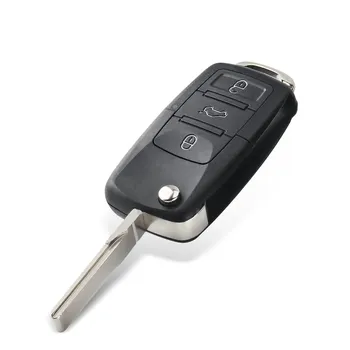 DANDKEY 2/3/4 BTN чехол для дистанционного ключа автомобиля для Volkswagen VW Golf Passat Polo Jetta Touran Bora Sharan Transporter Key Shell