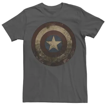Мужская футболка Marvel What If Captain Zombie Shield Licensed Character